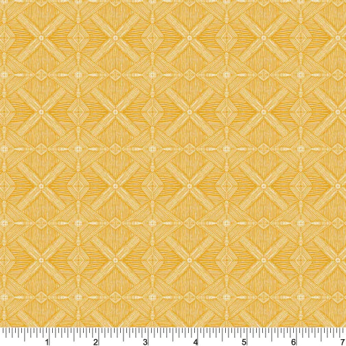 Sun's Heartbeat from Birds at Heart by Amicreative for Phoebe Fabrics
