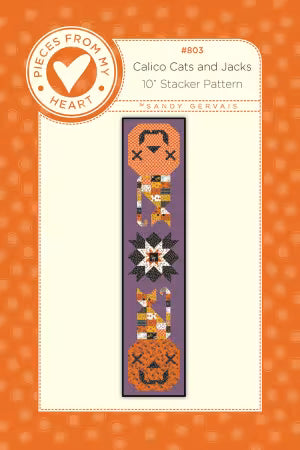 Calico Cats and Jacks by Pieces of my Heart