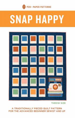 Snap Happy Quilt Pattern by Pen and Paper Patterns