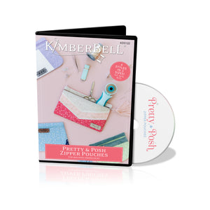 KimberBell Pretty & Posh Zipper Pouches CD