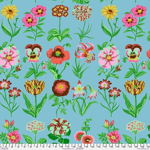 Flower Studies in Blue by Kaffe Fassett for Free Spirit