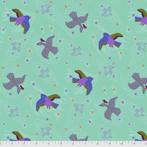 High Hopes in Aqua for Just Kitten Around for Free Spirit