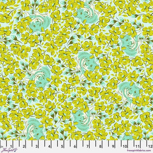 Chubby Cheeks in Clover for Besties by Tula Pink for Free Spirit Fabrics