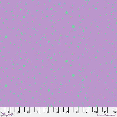 Tula Pink || True Colours - Space Sprinkles in Frozenberry