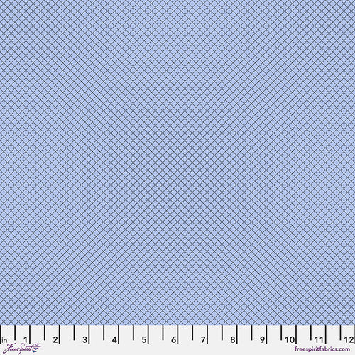 Tula Pink || True Colours - On the Grid in Shoreline