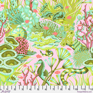 Pre Order|| Reef What You Sew - Coralline  || Floral Reef - Tula Pink (Pre Order) - April 2026