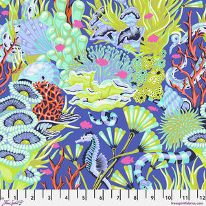 Pre Order|| Reef What You Sew - Marine  || Floral Reef - Tula Pink (Pre Order) - April 2026