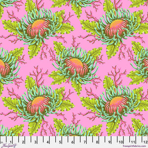 Pre Order|| Friends & Anemones - Coralline  || Floral Reef - Tula Pink (Pre Order) - April 2026