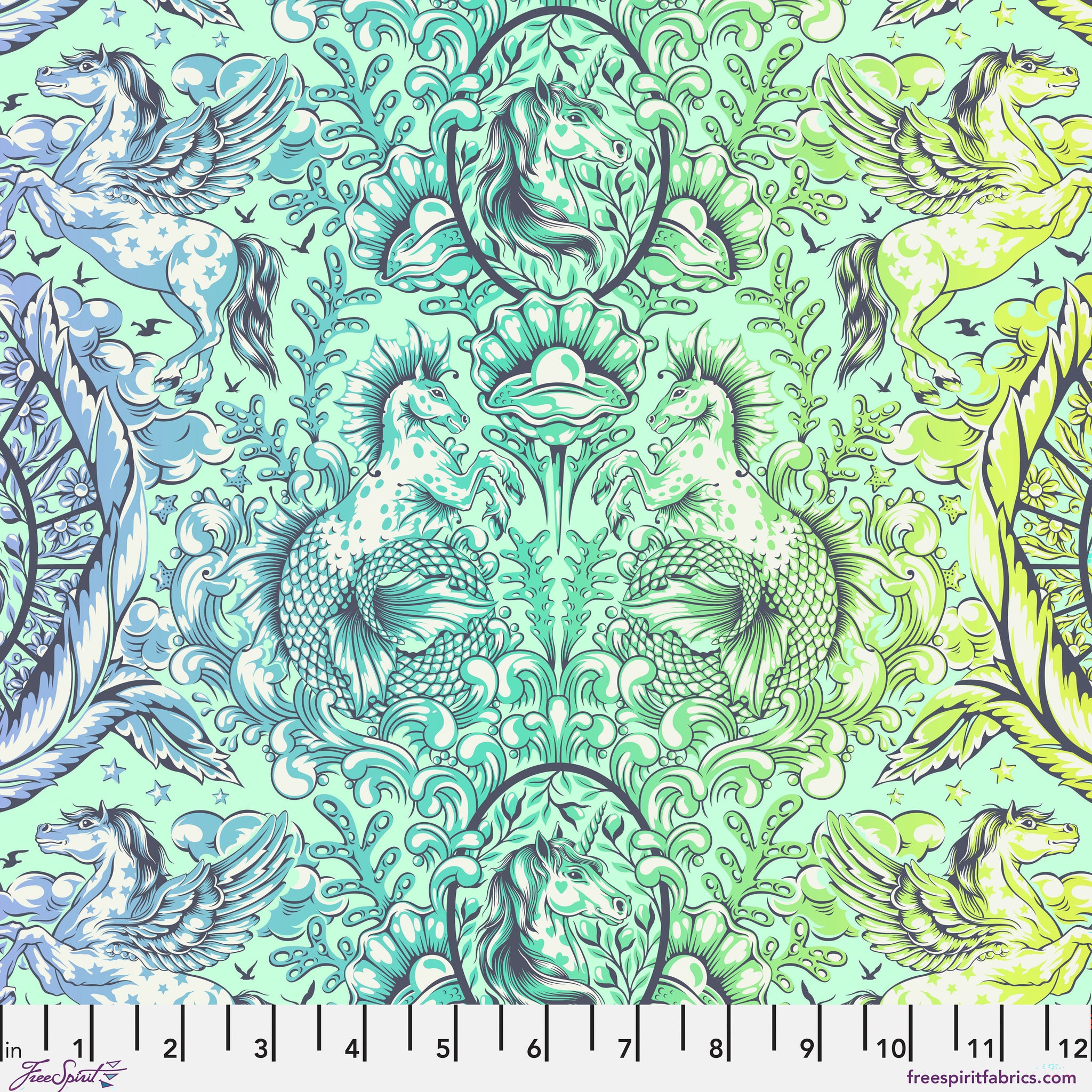 || PRE-ORDER || Pony Tales in Stardust from Legendary by Tula Pink for Free Spirit Fabrics