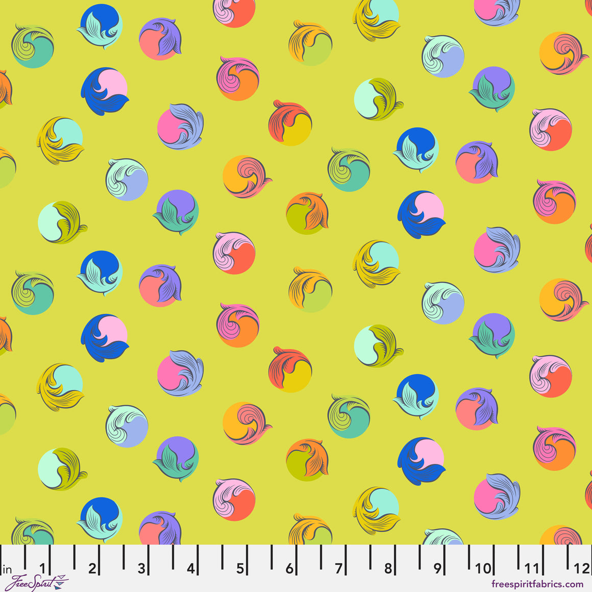 || PRE-ORDER || Gumdrop in Apple from Legendary by Tula Pink for Free Spirit Fabrics
