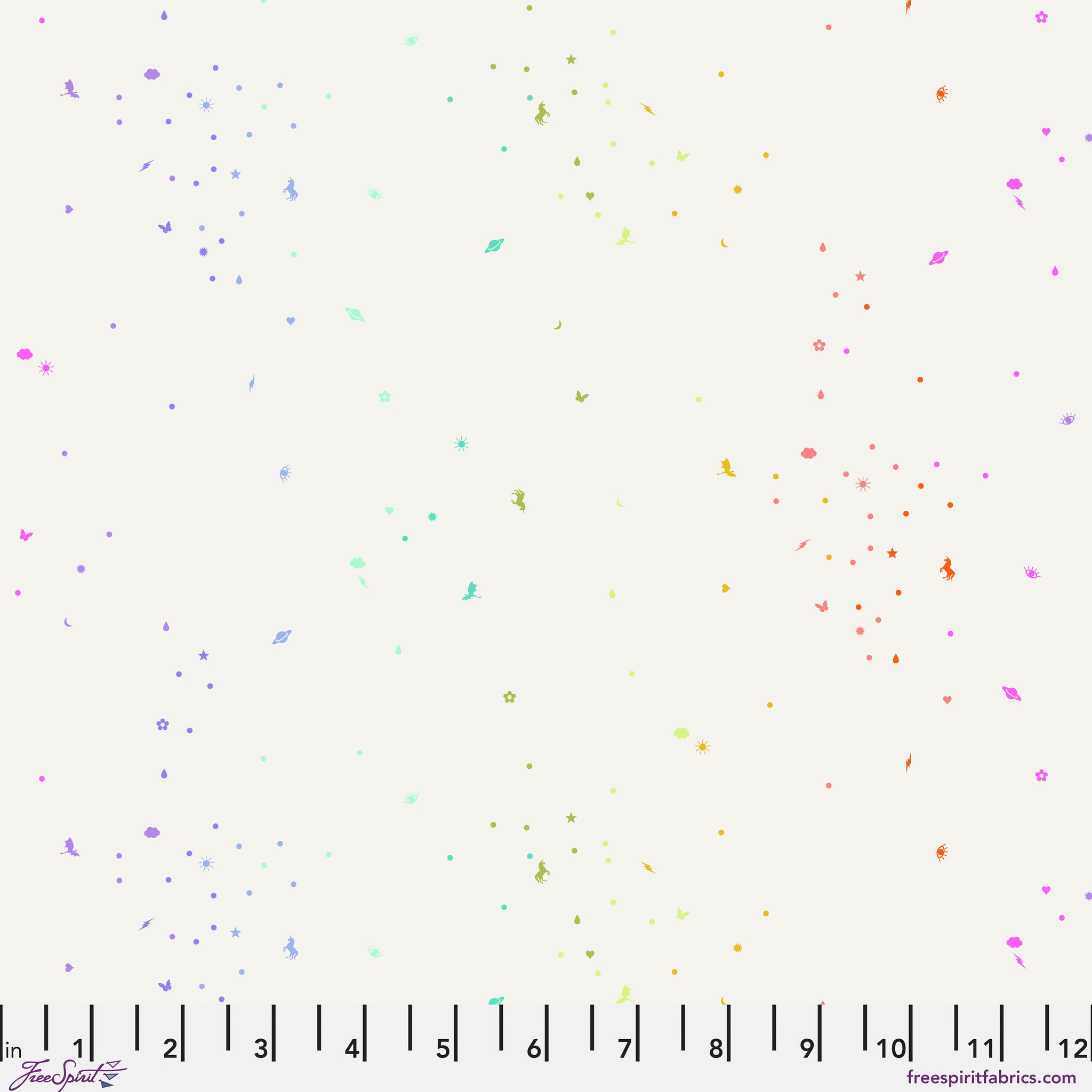 || PRE-ORDER || Iconic in Pearl from Legendary by Tula Pink for Free Spirit Fabrics