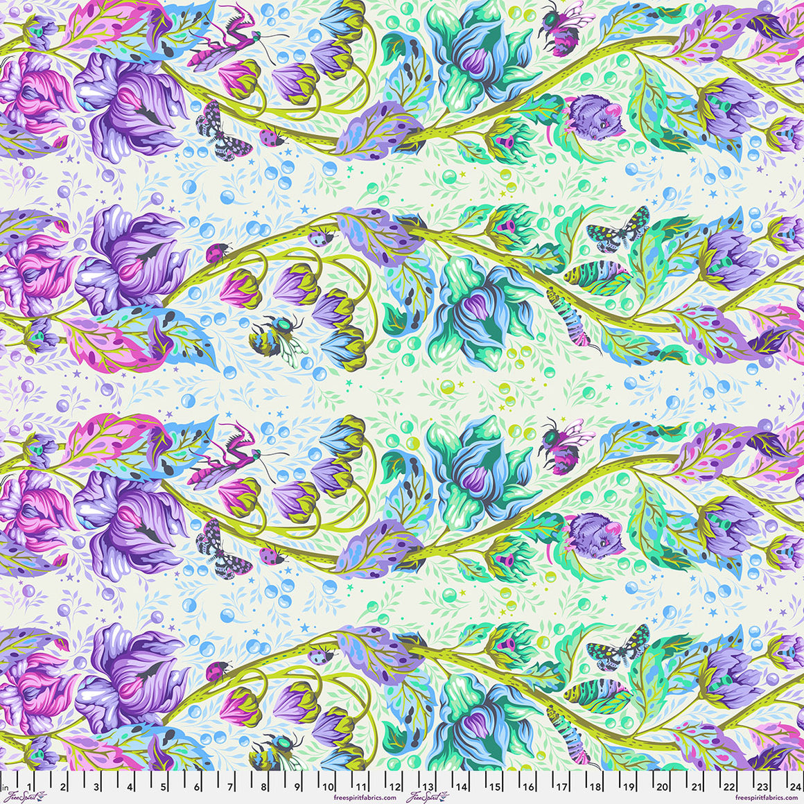 || PRE-ORDER || Grow Up in Daybreak from Down to Earth by Tula Pink for Free Spirit Fabrics