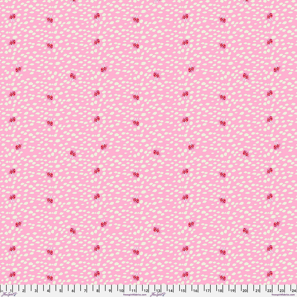 || PRE-ORDER || Do Re Bee in Afterglow from Down to Earth by Tula Pink for Free Spirit Fabrics