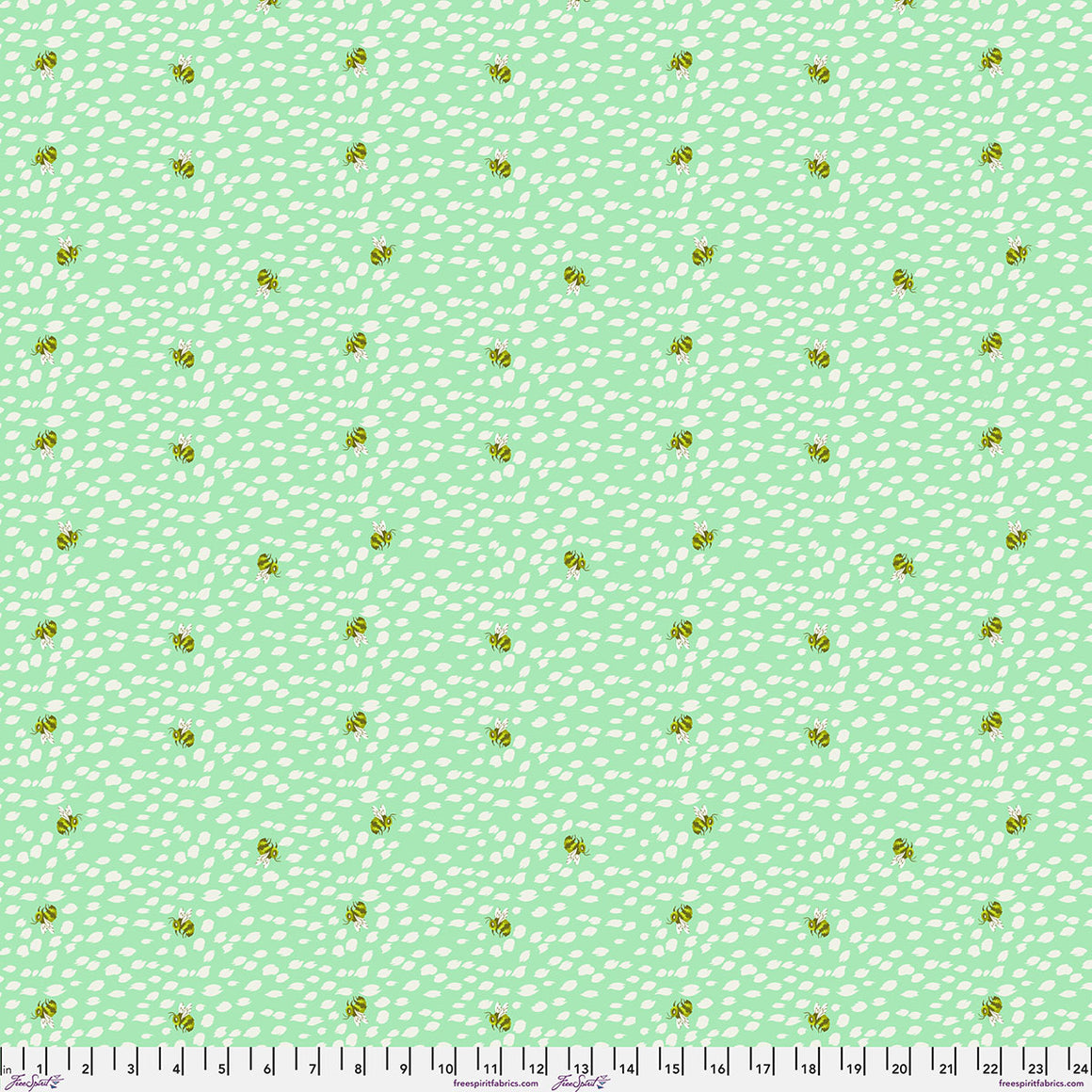 || PRE-ORDER || Do Re Bee in Daybreak from Down to Earth by Tula Pink for Free Spirit Fabrics
