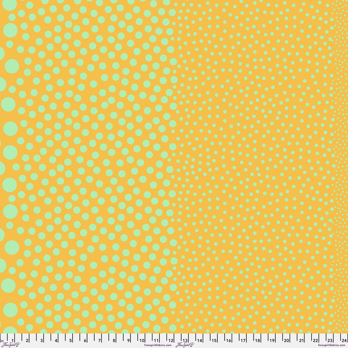 || PRE-ORDER || Stones in Sunflower from Sticks and Stones by Tula Pink for Free Spirit Fabrics