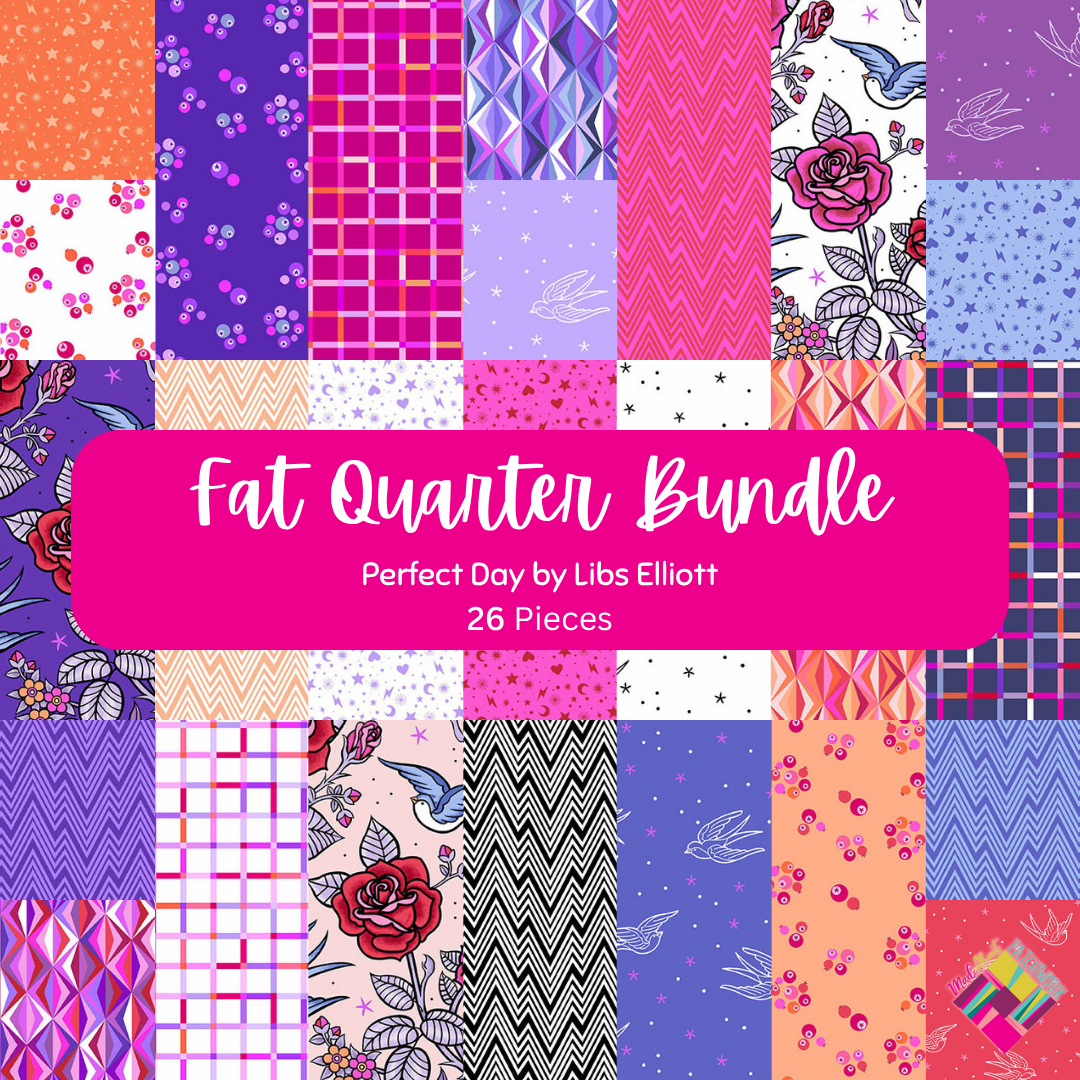 Perfect Day Fat Quarter Bundle (26FQs) by Libs Elliott for Andover Fabrics