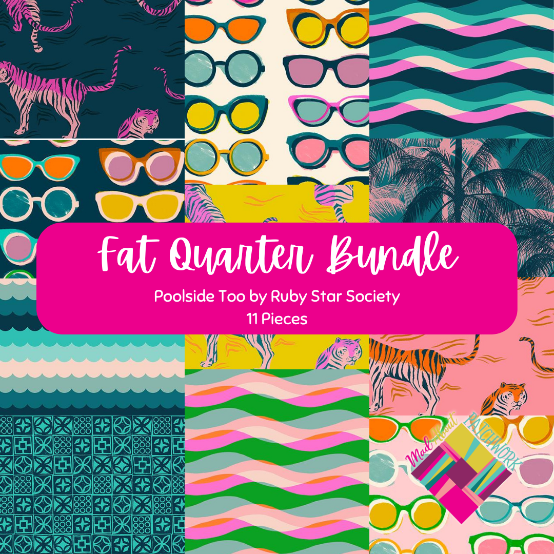 Poolside Too Fat Quarter Bundle (11FQs)