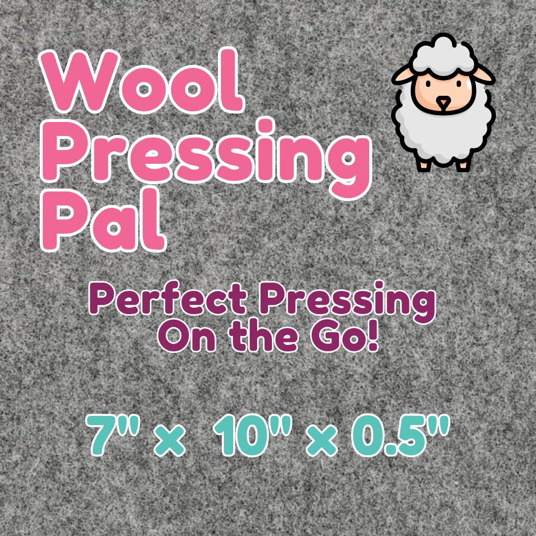 Pressing Pals - Mini Wool Mats 7" x 10" - wool pressing mat