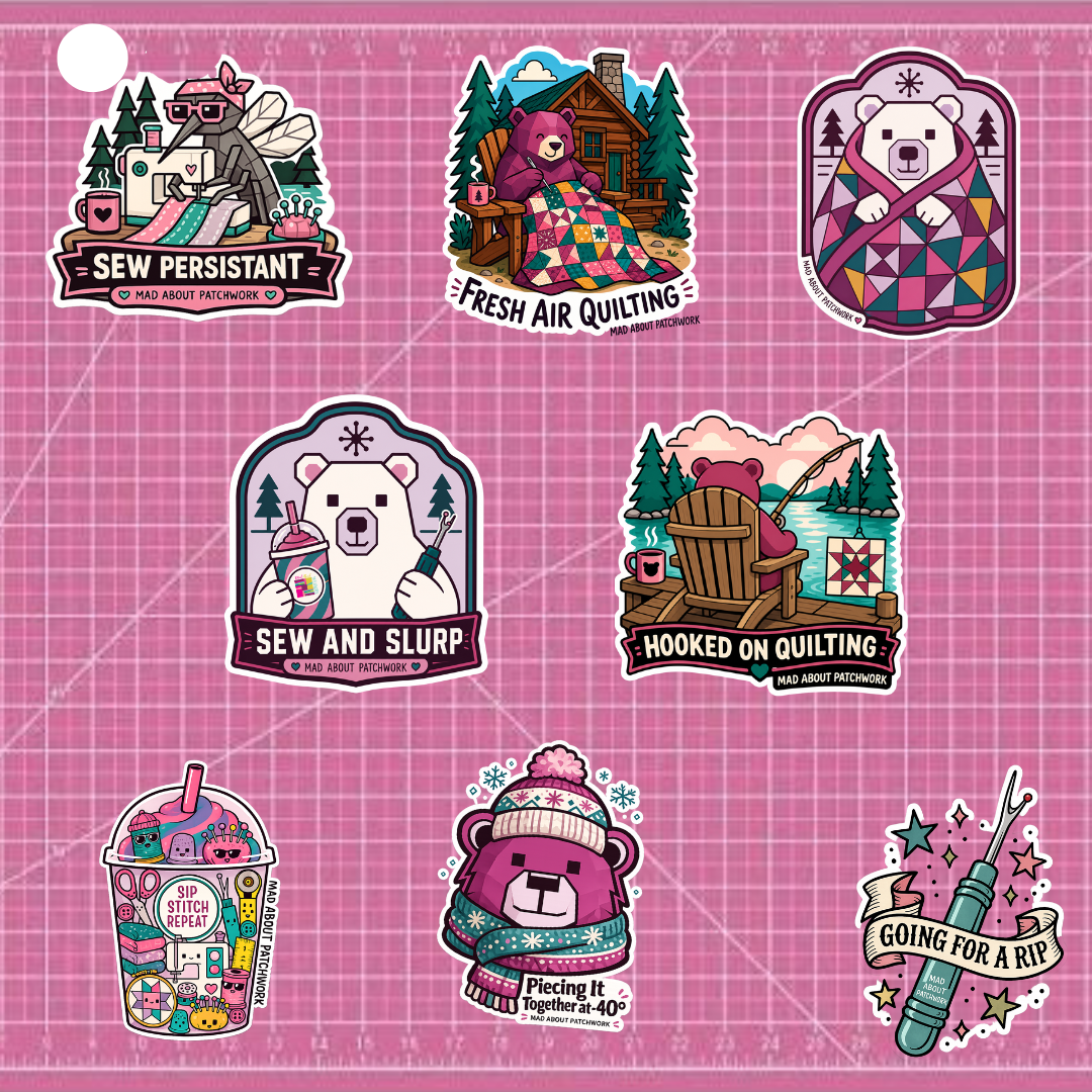 Unbearably Cute — Winnipeg 2026 Sticker Bundle (All 8)