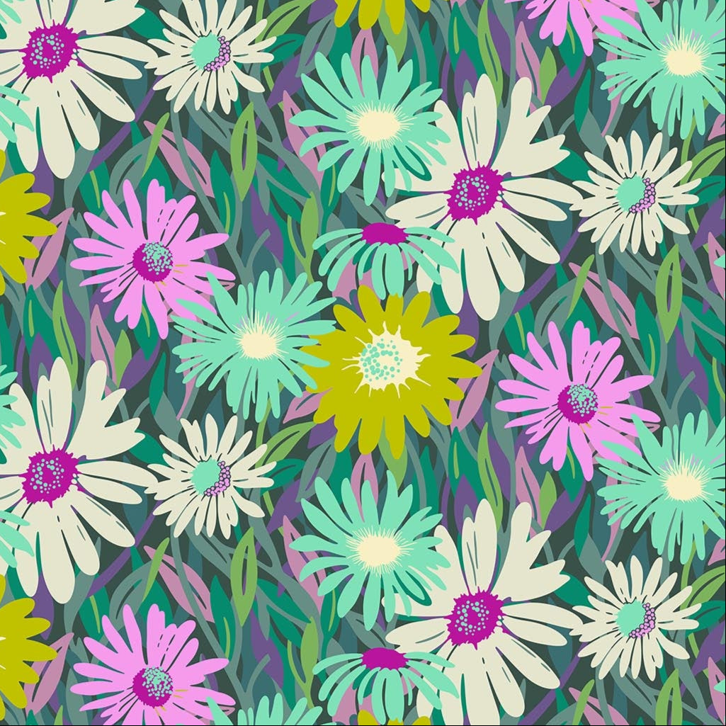 Unchained in Midnight || RAYON || from Daisy Crush by Heather Bailey for FIGO Fabrics