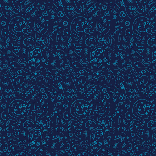 Lab Doodles from Rocket Science by AGF Studio for Art Gallery Fabrics