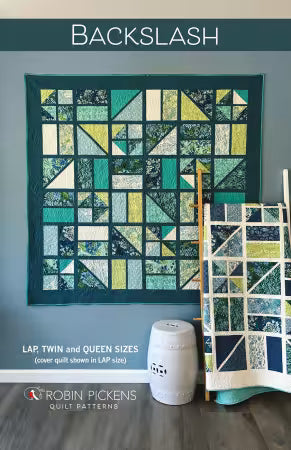 Backslash - a Layer Cake Friendly Pattern by Robin Pickens