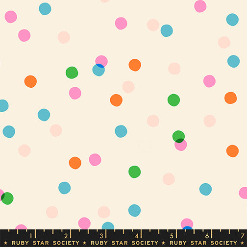 Spritz in Natural from Sparkle Mart by Melody Miller of Ruby Star Society for Moda Fabrics, Designer Fabric