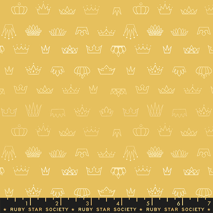 Coronation in Butter Metallic from Reign by Rashida Coleman-Hale of Ruby Star Society