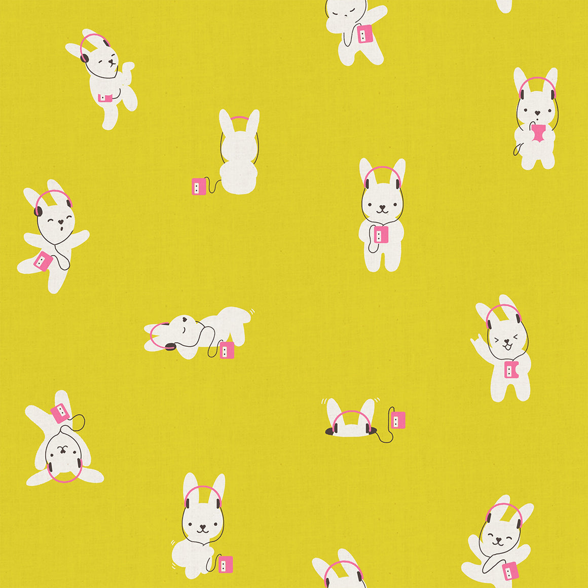 Rabbeats in Citron from Lofi Linens by Rashida Coleman-Hale of Ruby Star Society for Moda Fabrics, Designer Fabric