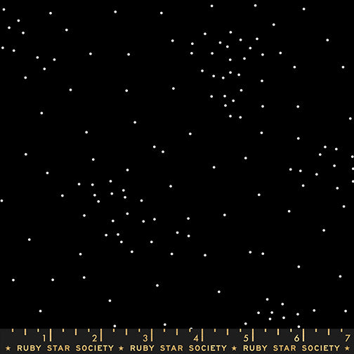 Sugar in Black from Ink Shop by Sarah Watts of Ruby Star Society for Moda Fabrics, Designer Fabric