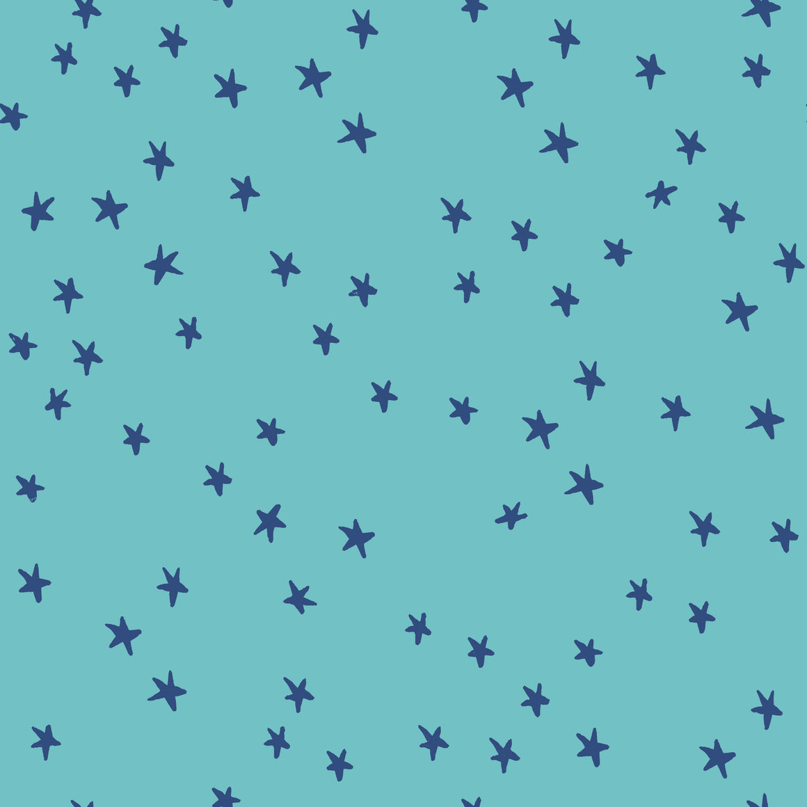 Starry in Turquoise || WIDEBACK 108" || Alexia Marcelle Abegg for Ruby Star Society