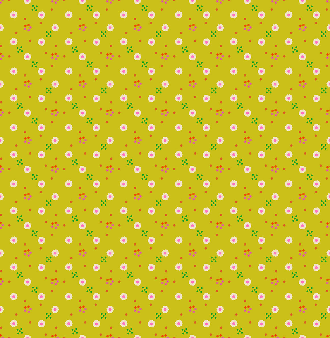 Tulips in Warm Red from 1-800-Calico by Alexia Abegg of Ruby Star Society for Moda Fabrics, Designer Fabric