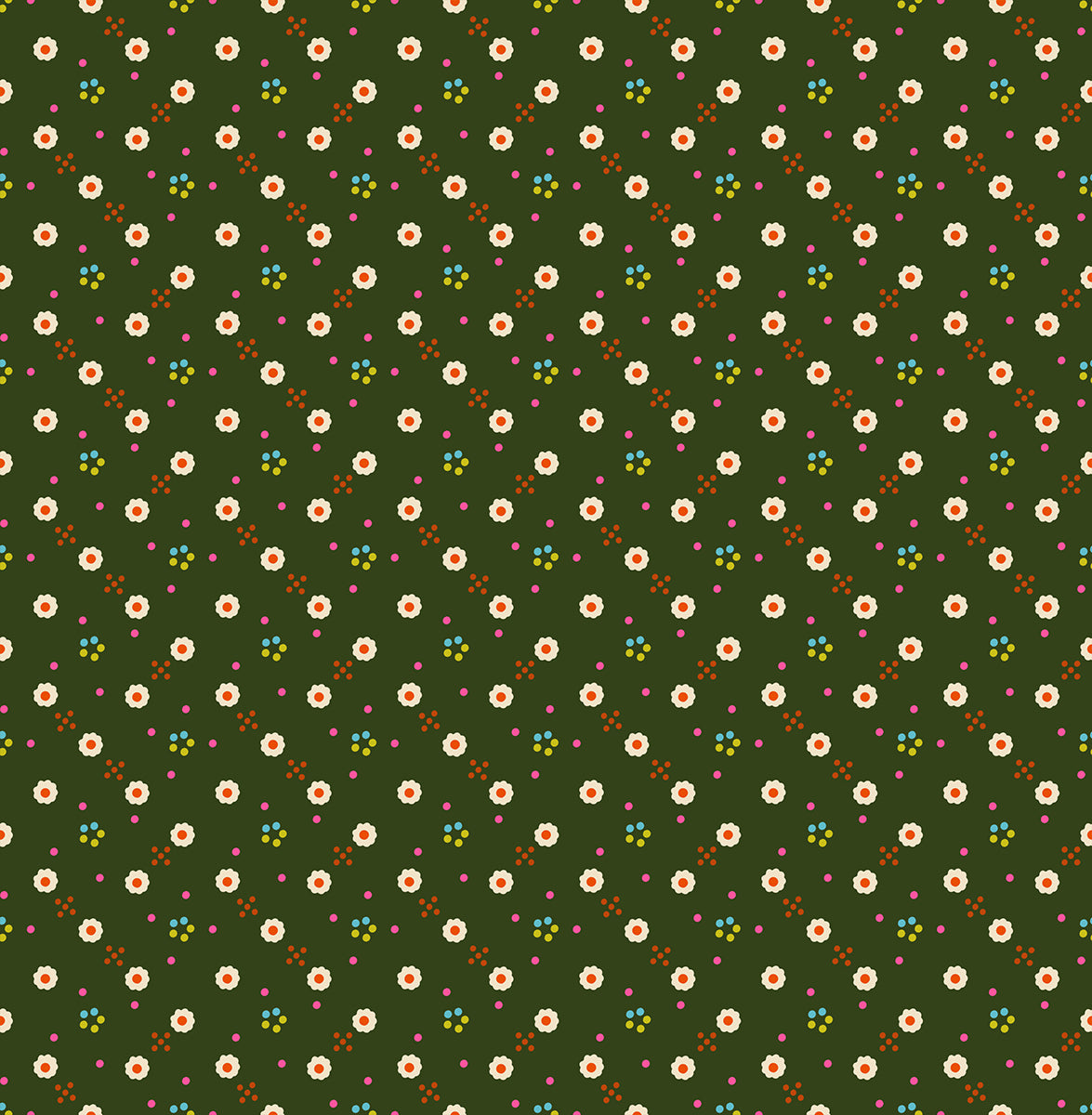Bandana in Mossy from 1-800-Calico by Alexia Abegg of Ruby Star Society for Moda Fabrics, Designer Fabric