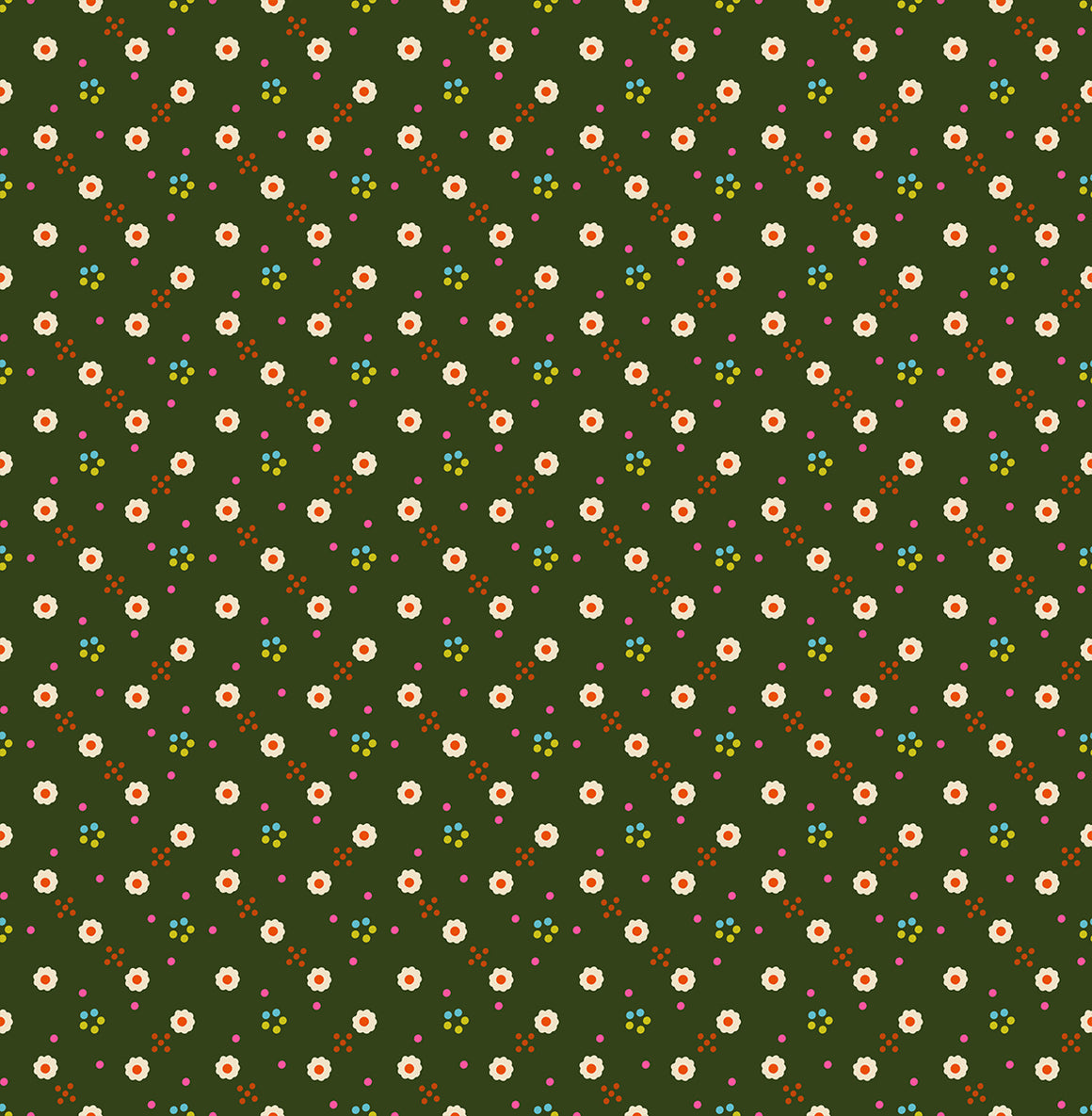 Bandana in Mossy from 1-800-Calico by Alexia Abegg of Ruby Star Society for Moda Fabrics, Designer Fabric