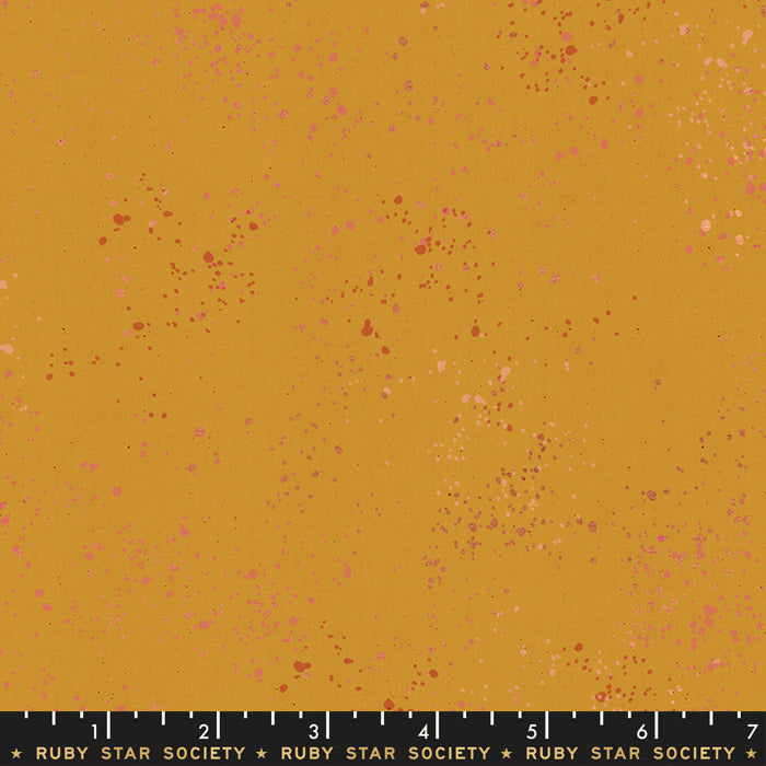 Speckled in Cactus Metallic by Rashida Coleman-Hale of Ruby Star Society for Moda