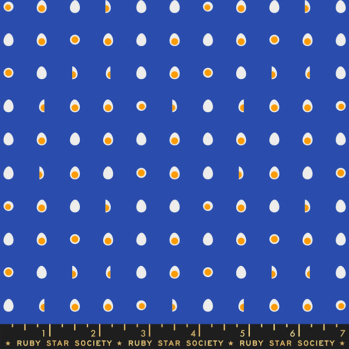 Hard Boiled in Blue Ribbon by Ruby Star Society for Moda Fabrics