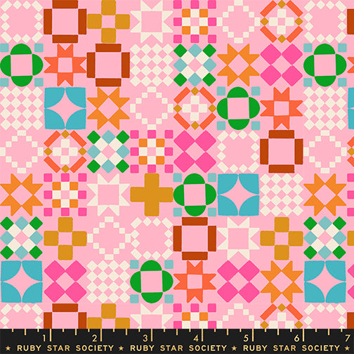Quilt as Charged in Posy from 1-800-Notion by Ruby Star Society for Moda Fabrics