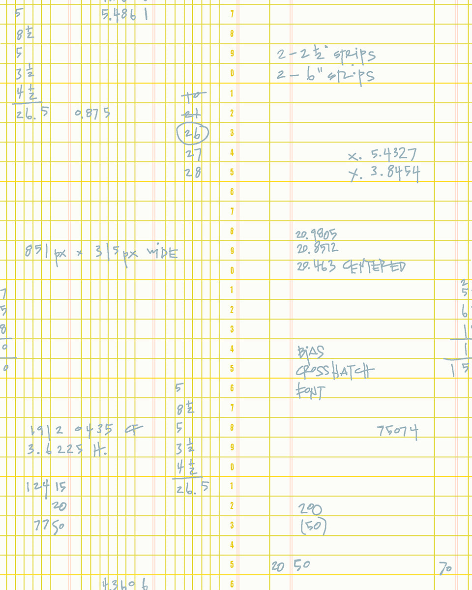 Ledger in Citron from Memento by Carolyn Friedlander of Ruby Star Society for Moda Fabrics, Designer Fabric