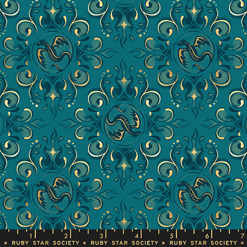 Emblem in Metallic Galaxy from Fireglow by Sarah Watts of Ruby Star Society