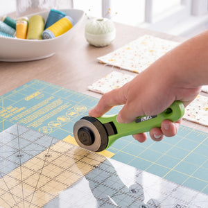 OLFA 45mm Quick-Change Rotary Cutter Lime