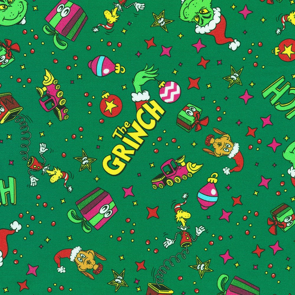 Christmas Toy Joy in Evergreen for How the Grinch Stole Christmas