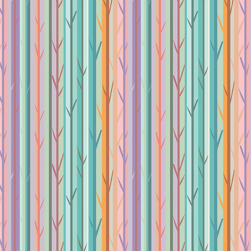 Into the Forest from Frost & Fir by Sewcial Bee Collective for Art Gallery Fabrics, Designer Fabric
