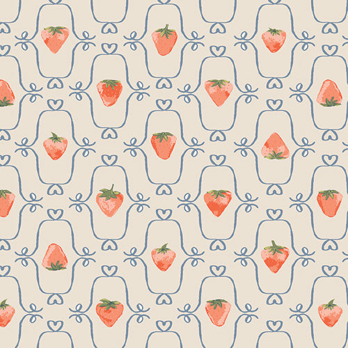 Berry Blossom from Summer Homestead by Sewcial Bee Collective for Art Gallery Fabrics, Designer Fabric