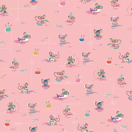 Wishes Workers Petunia Sparkle by Zippy Boro Jill Howarth by Riley Blake Designs, Designer Fabric