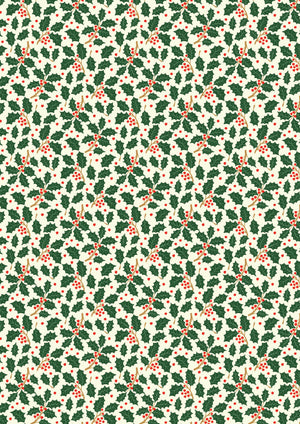 Holly on Cream for All is Bright by Lewis and Irene