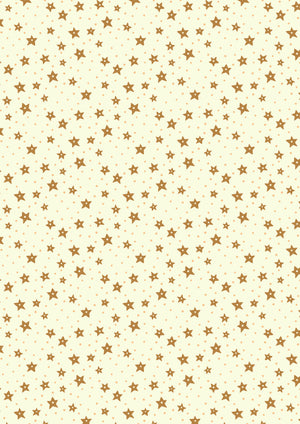 Stars on Cream for All is Bright by Lewis and Irene