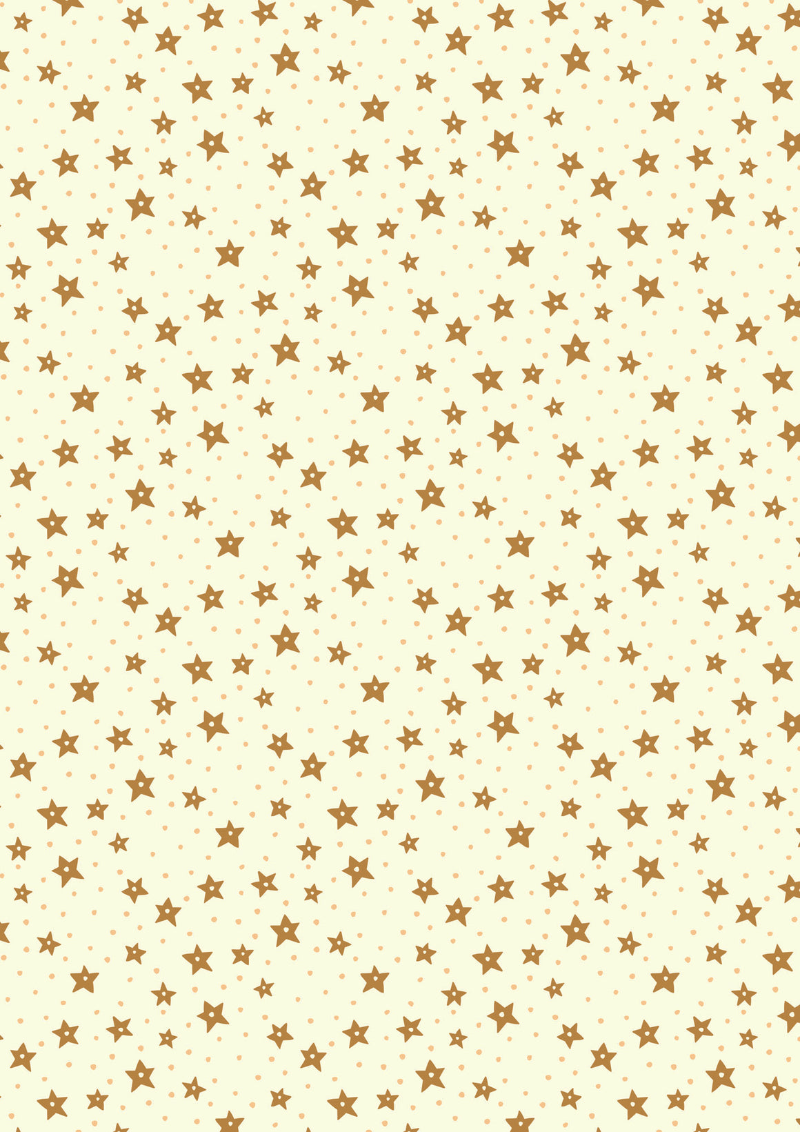 Stars on Cream for All is Bright by Lewis and Irene