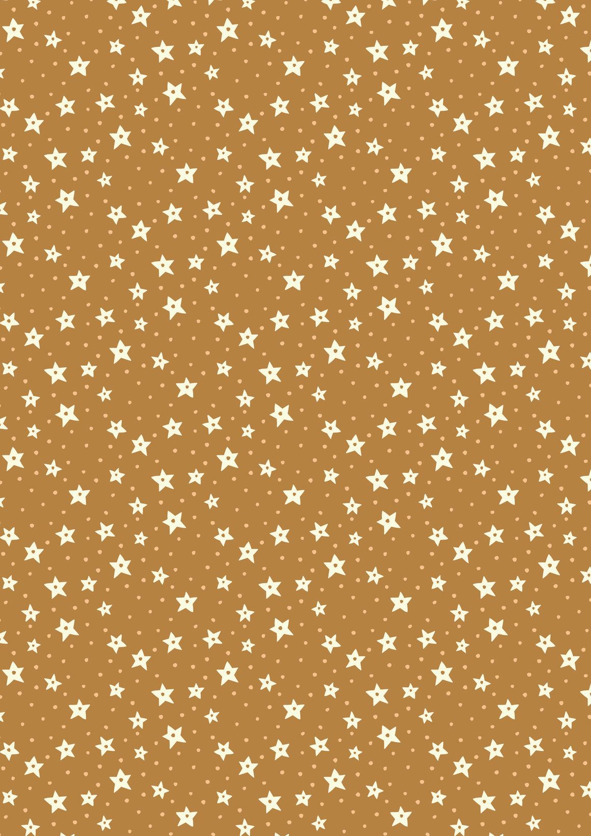 Stars on Gold  for All is Bright by Lewis and Irene