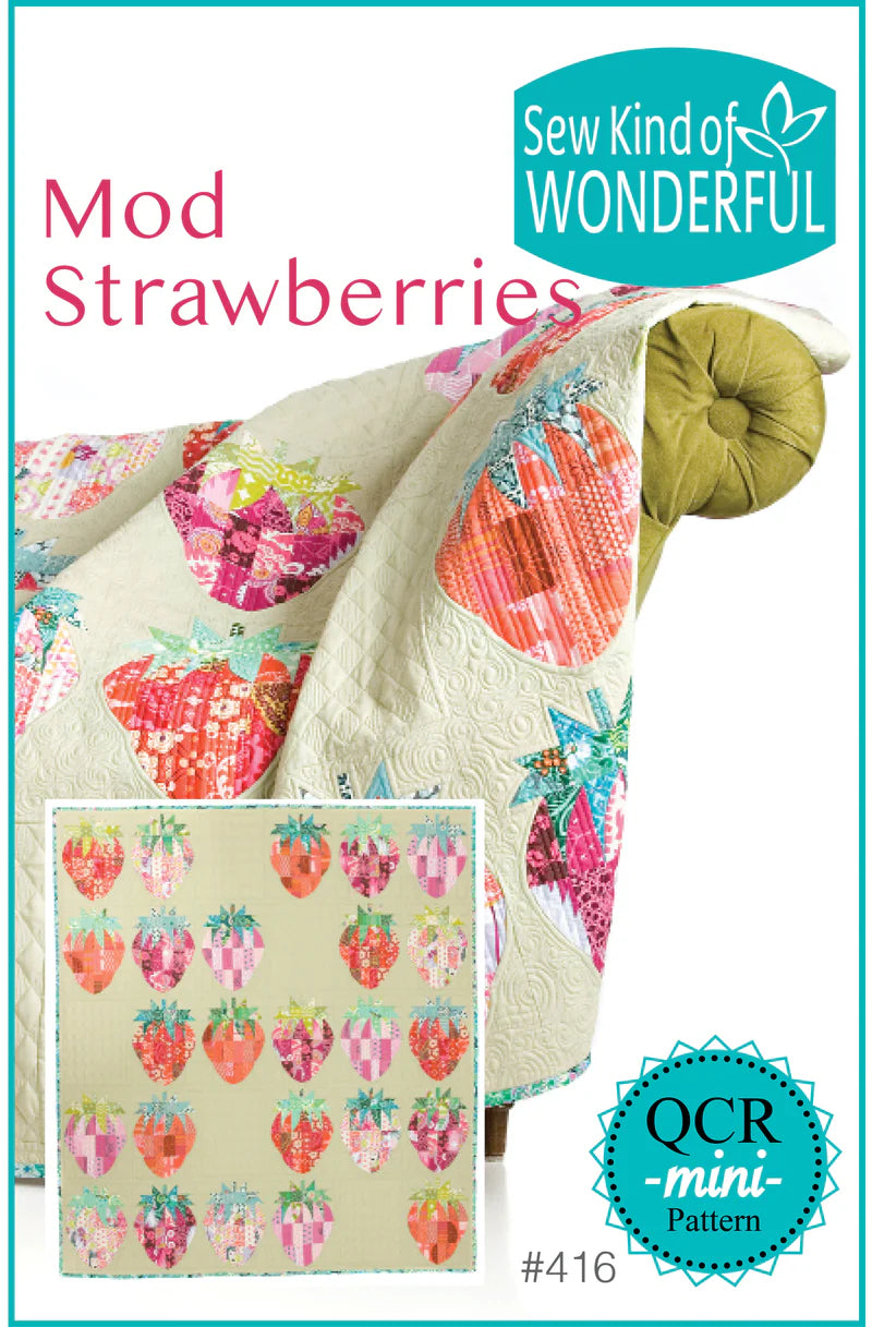 Sew Kind of Wonderful - Mod Strawberries