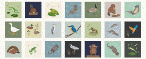 Small Things 5" Squares from Rivers & Creeks by Lewis & Irene